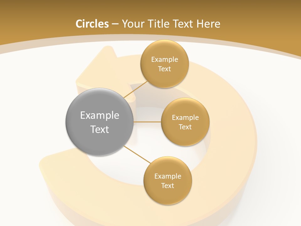 Flow Symbol Icon PowerPoint Template