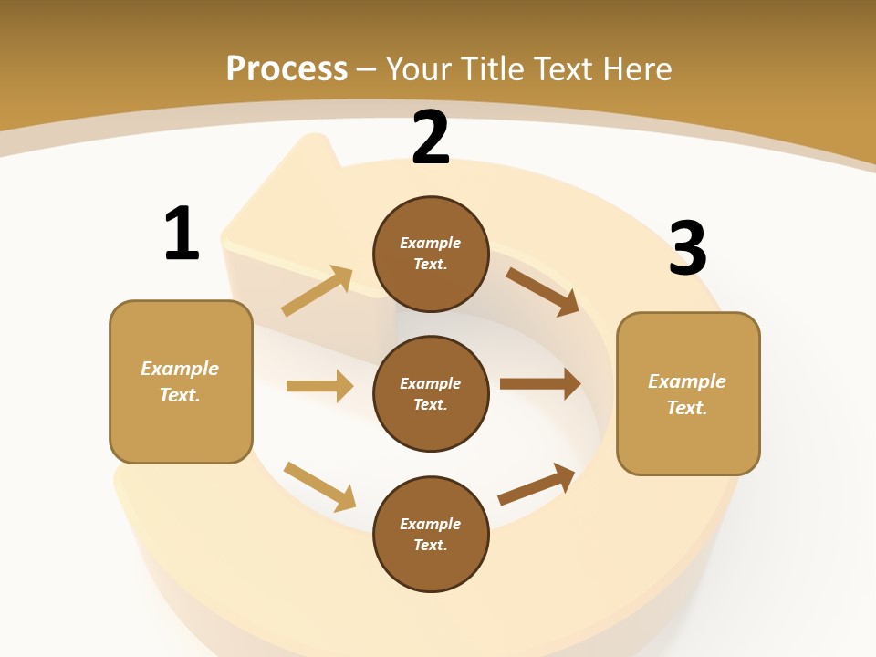 Flow Symbol Icon PowerPoint Template