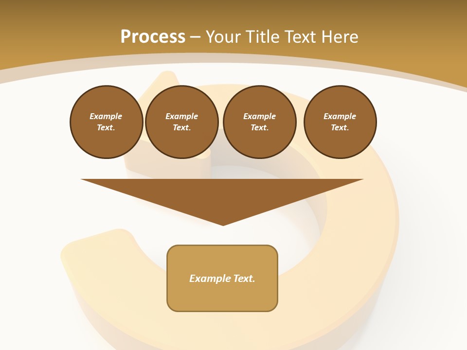 Flow Symbol Icon PowerPoint Template