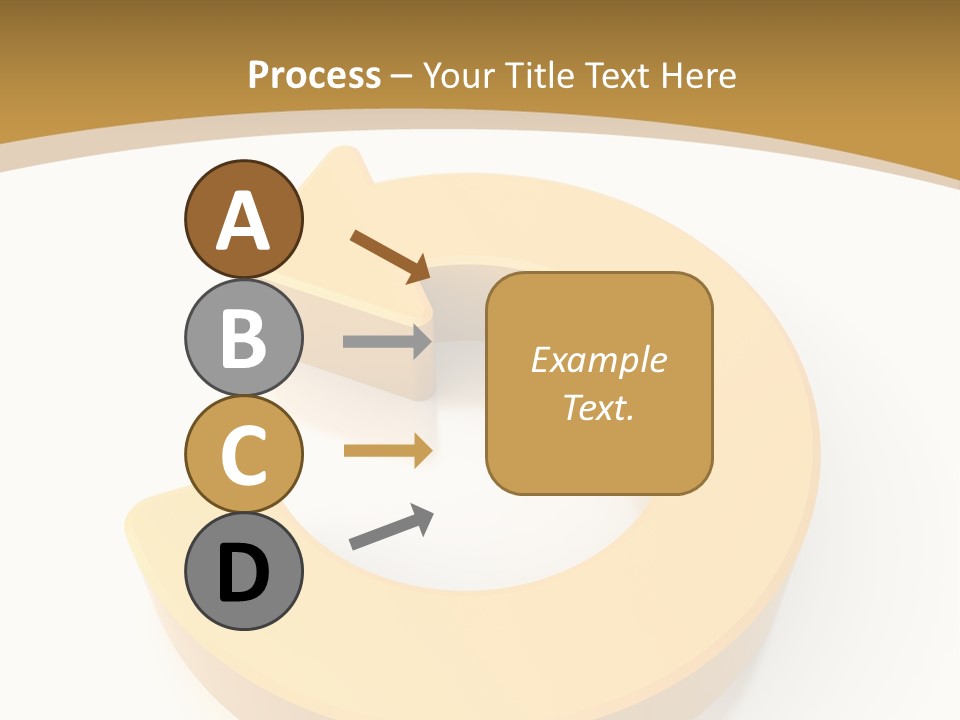 Flow Symbol Icon PowerPoint Template