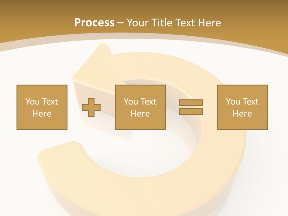 Flow Symbol Icon PowerPoint Template