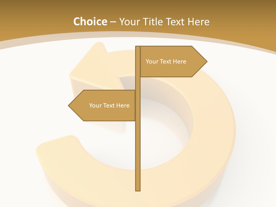 Flow Symbol Icon PowerPoint Template