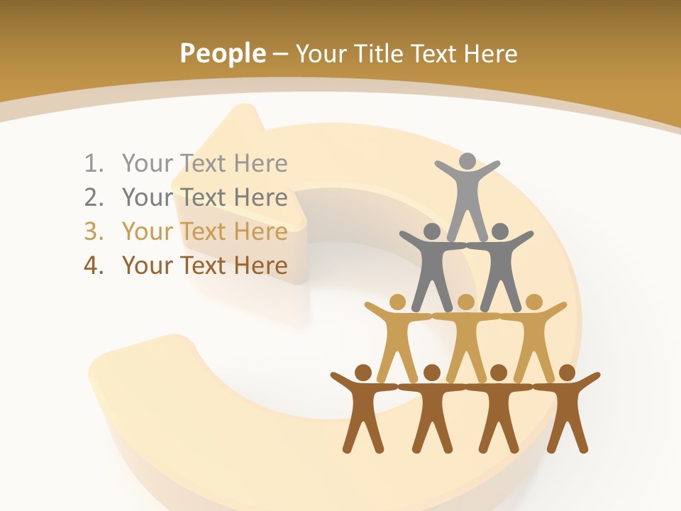 Flow Symbol Icon PowerPoint Template