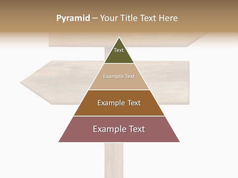 Wooden Element Information PowerPoint Template