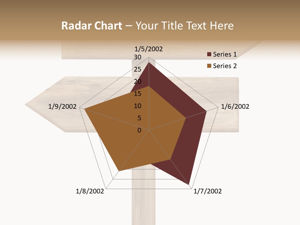 Wooden Element Information PowerPoint Template