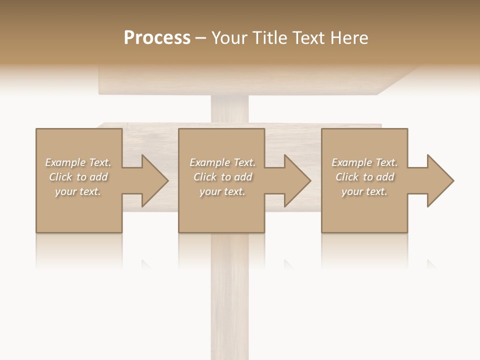 Wooden Element Information PowerPoint Template