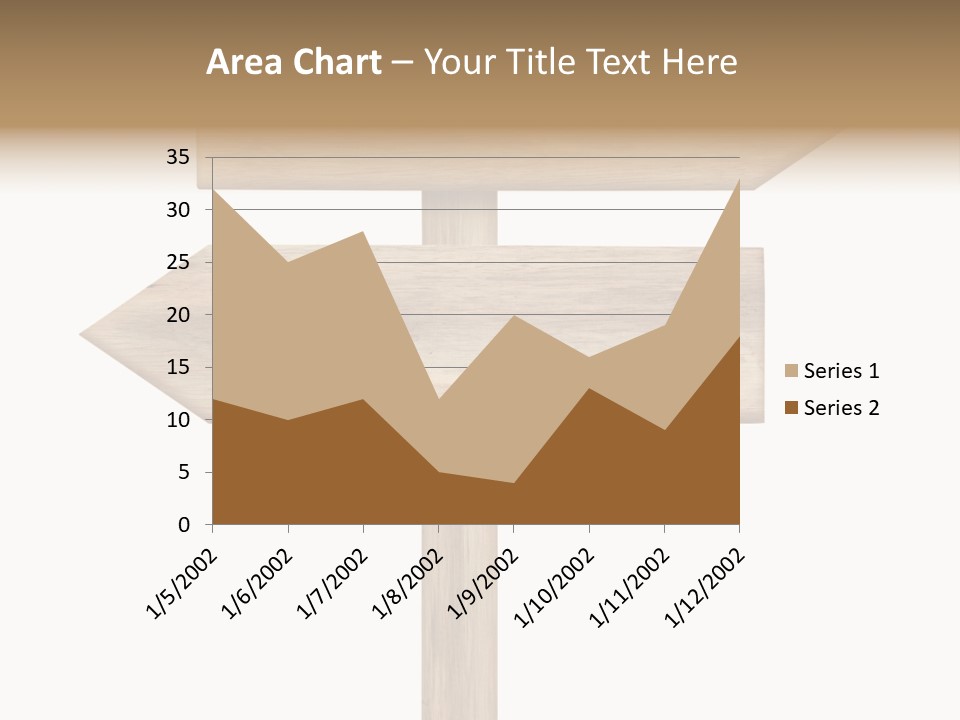 Wooden Element Information PowerPoint Template
