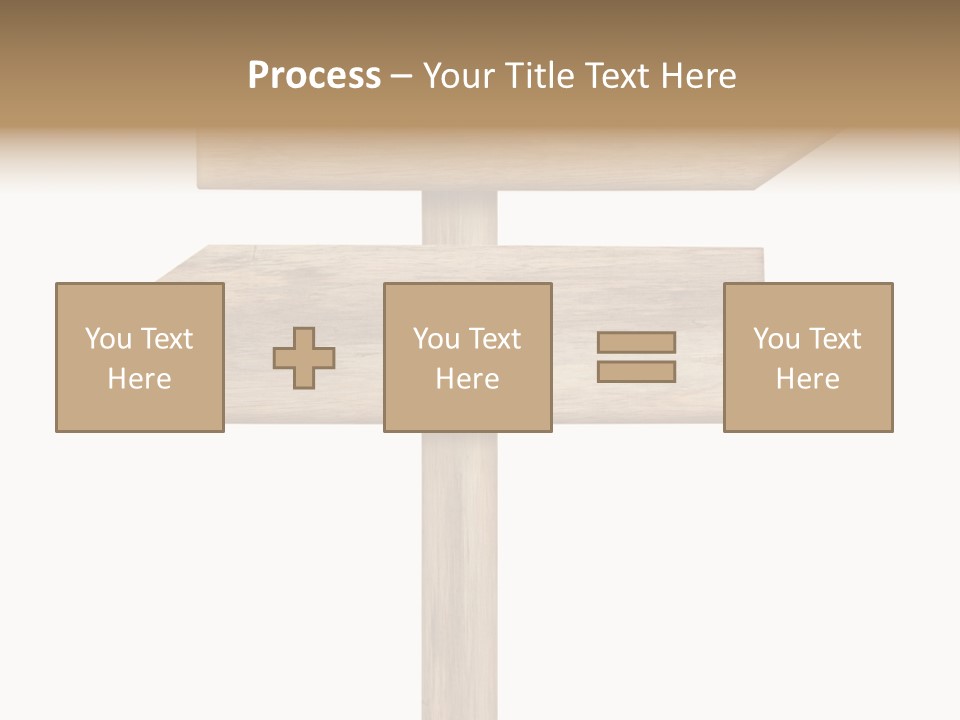Wooden Element Information PowerPoint Template