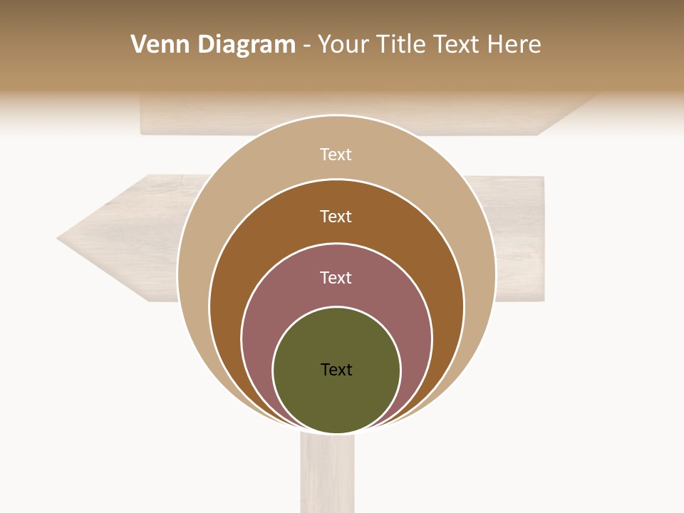 Wooden Element Information PowerPoint Template