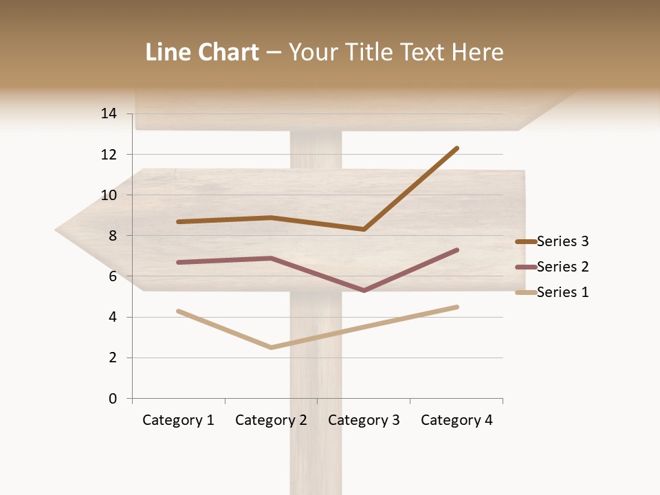 Wooden Element Information PowerPoint Template