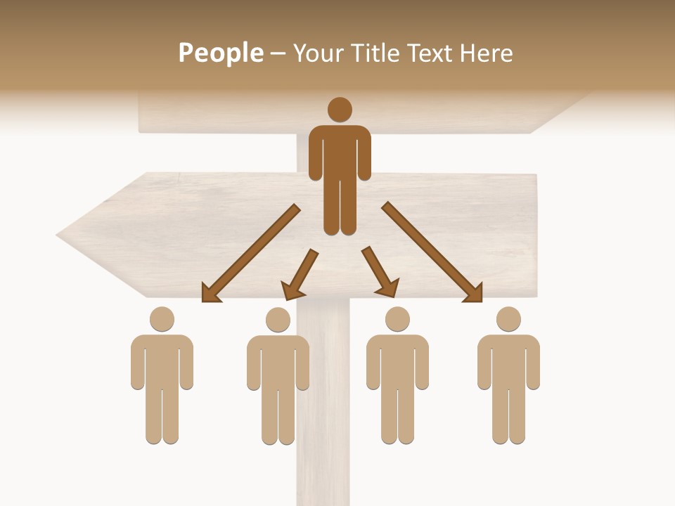 Wooden Element Information PowerPoint Template