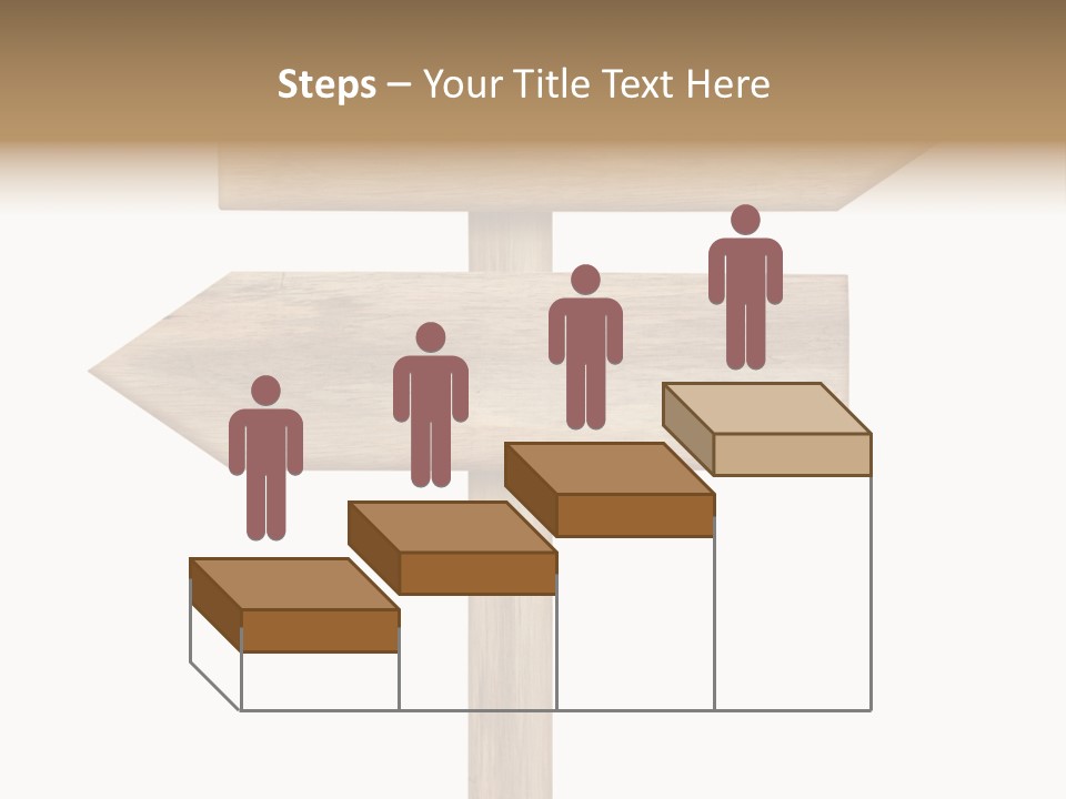 Wooden Element Information PowerPoint Template
