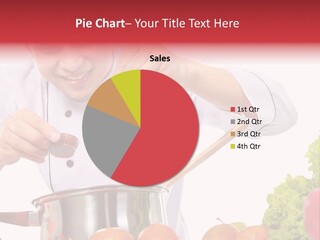 Men Chef Happy PowerPoint Template