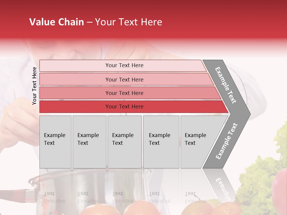 Men Chef Happy PowerPoint Template