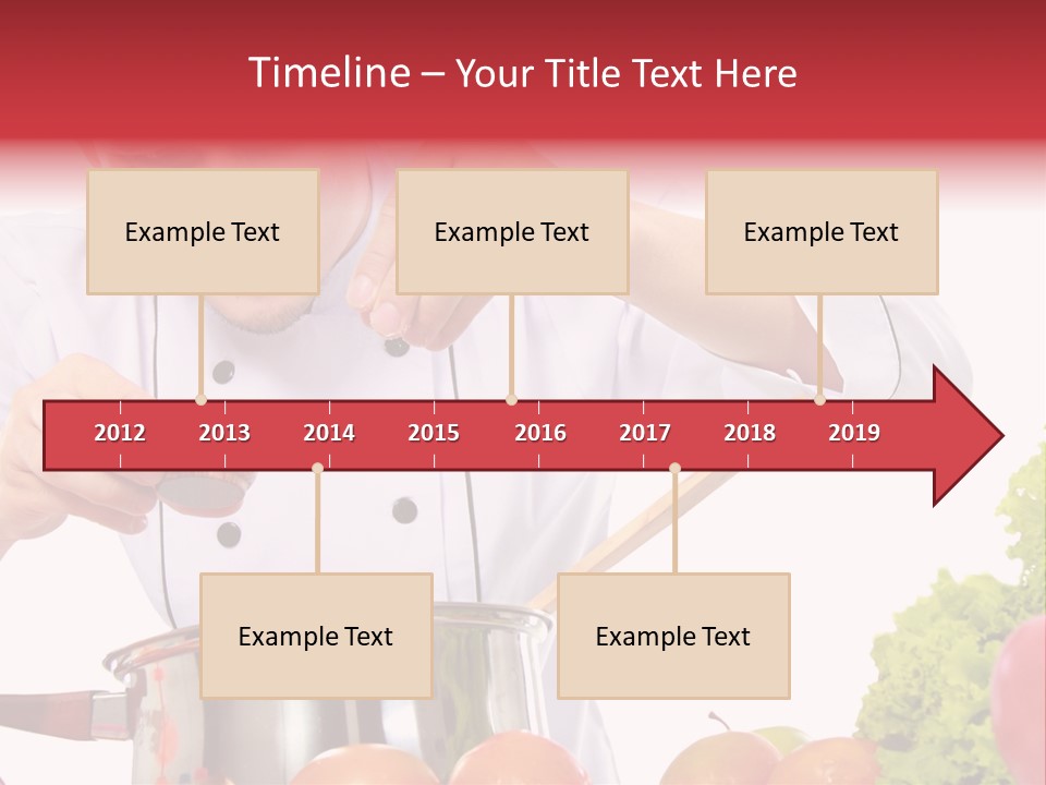 Men Chef Happy PowerPoint Template