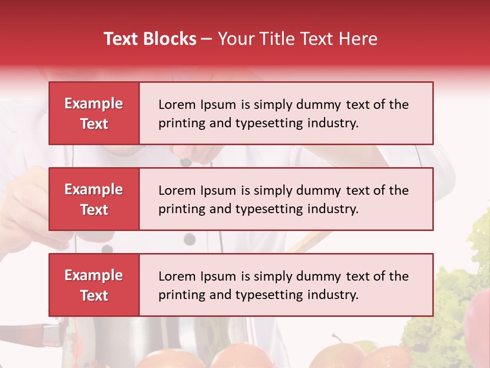 Men Chef Happy PowerPoint Template