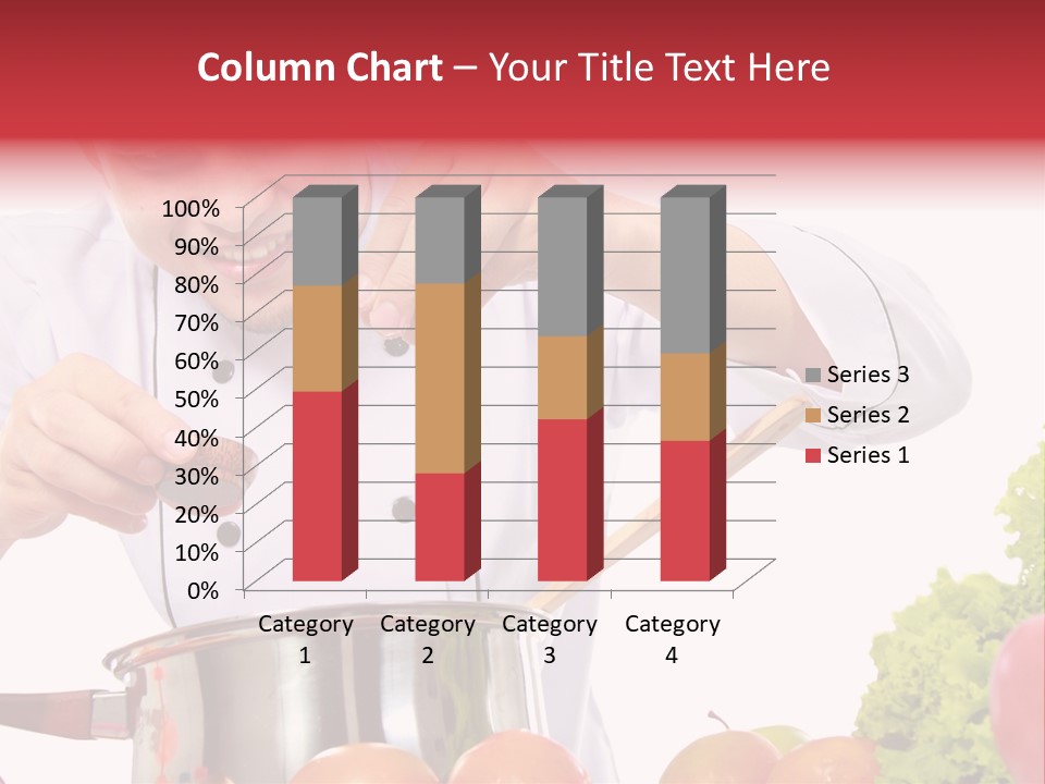 Men Chef Happy PowerPoint Template