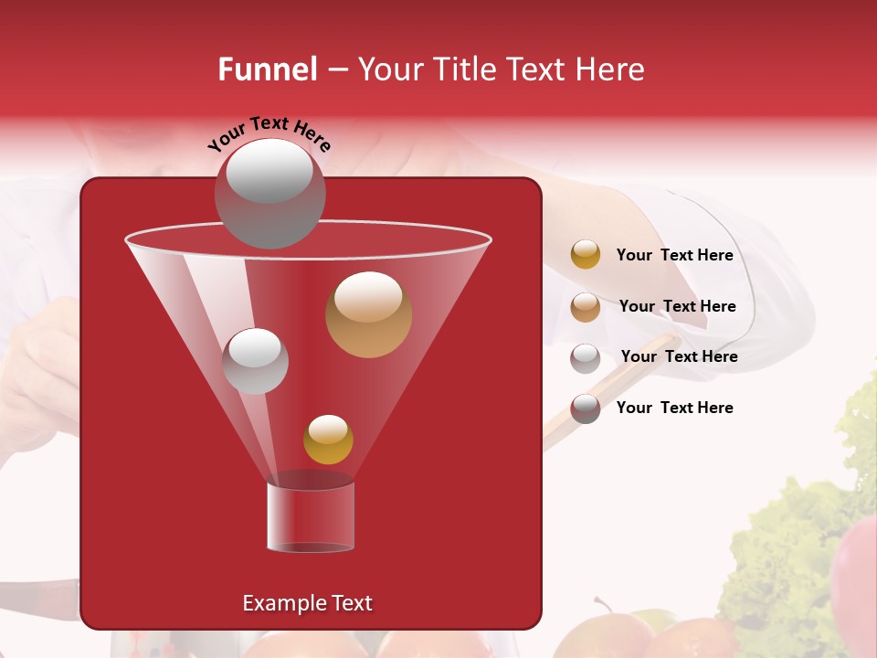 Men Chef Happy PowerPoint Template