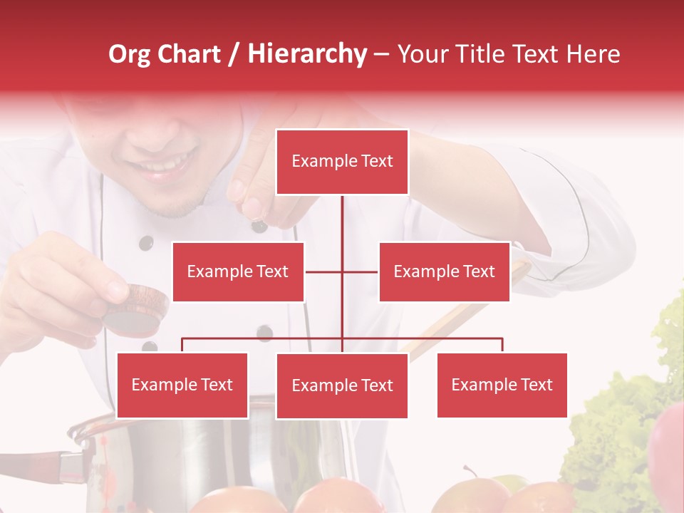 Men Chef Happy PowerPoint Template