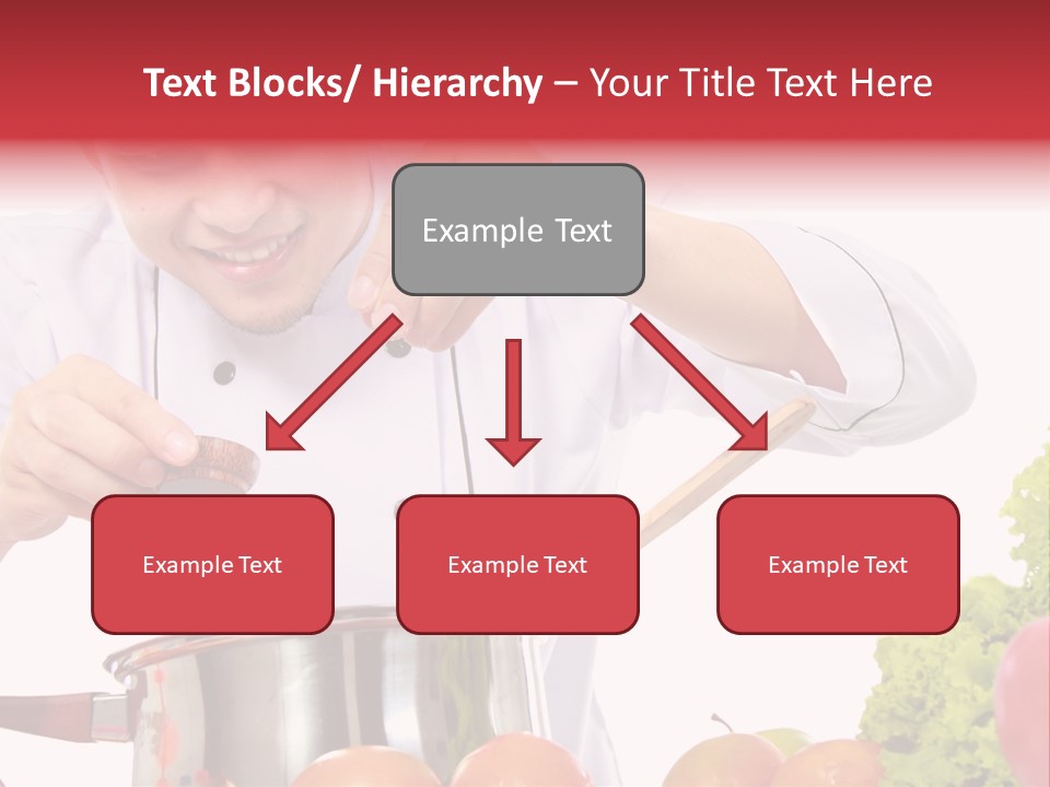 Men Chef Happy PowerPoint Template