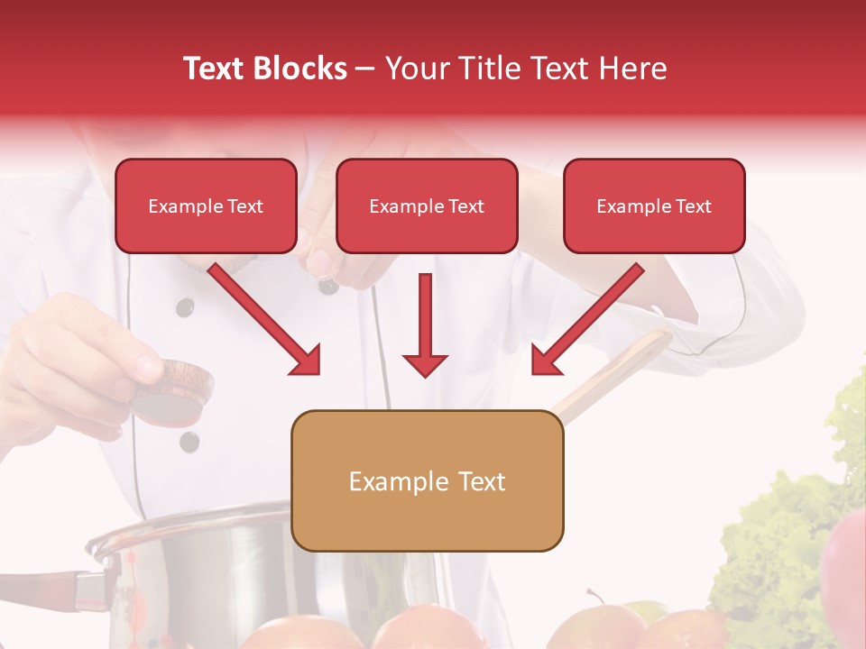 Men Chef Happy PowerPoint Template