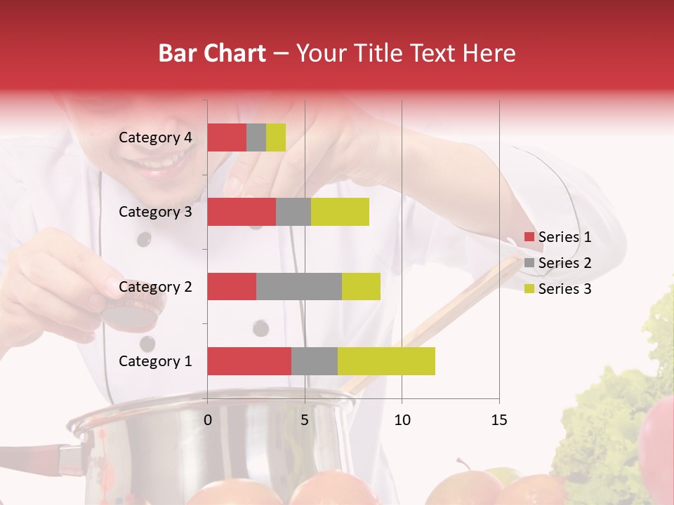 Men Chef Happy PowerPoint Template