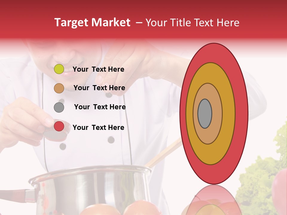 Men Chef Happy PowerPoint Template