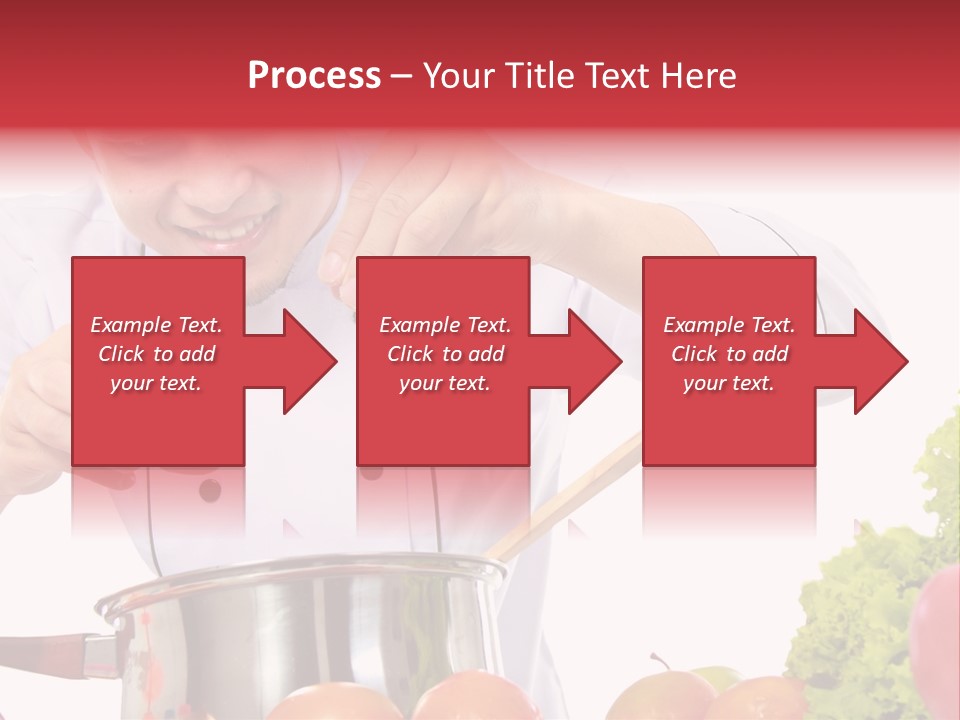 Men Chef Happy PowerPoint Template