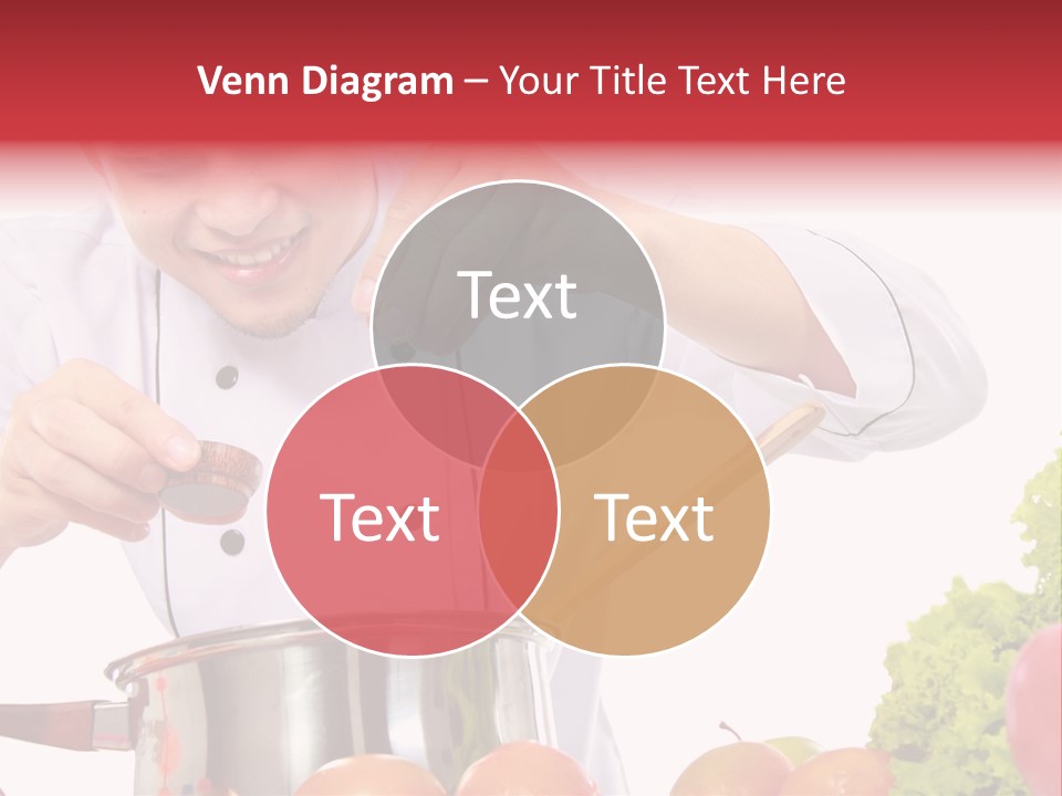 Men Chef Happy PowerPoint Template