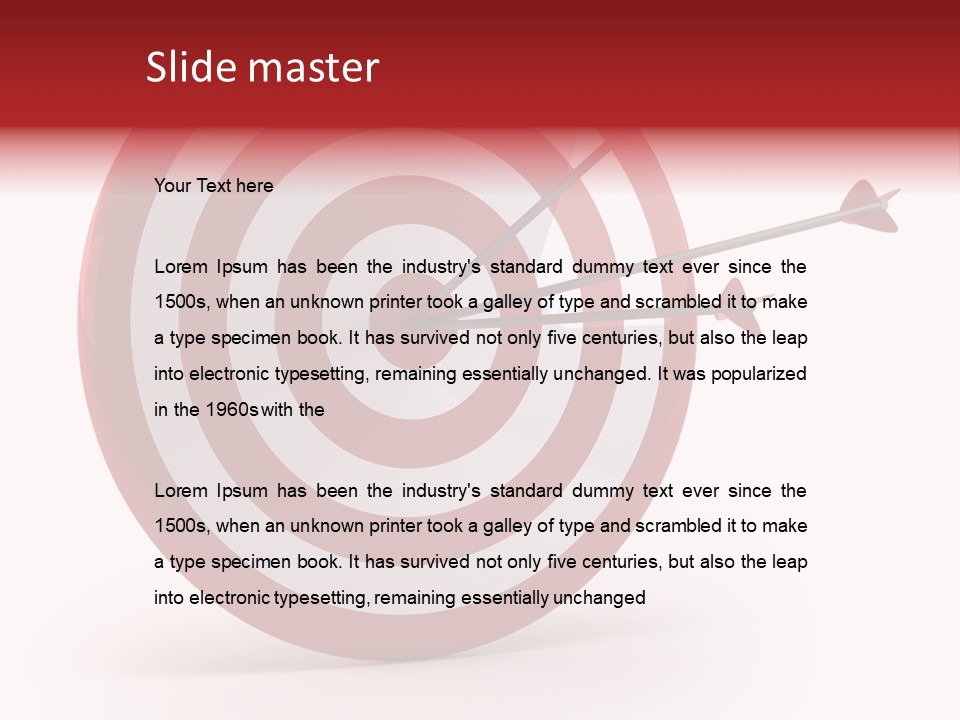 Luck Perfect Score PowerPoint Template