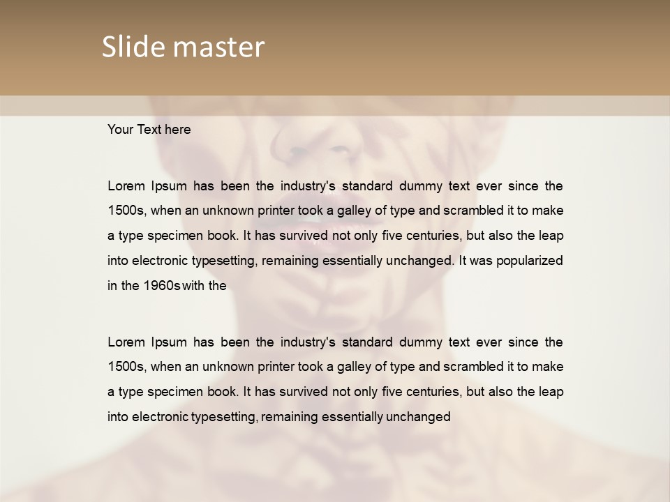 Lace Cute Glamour PowerPoint Template