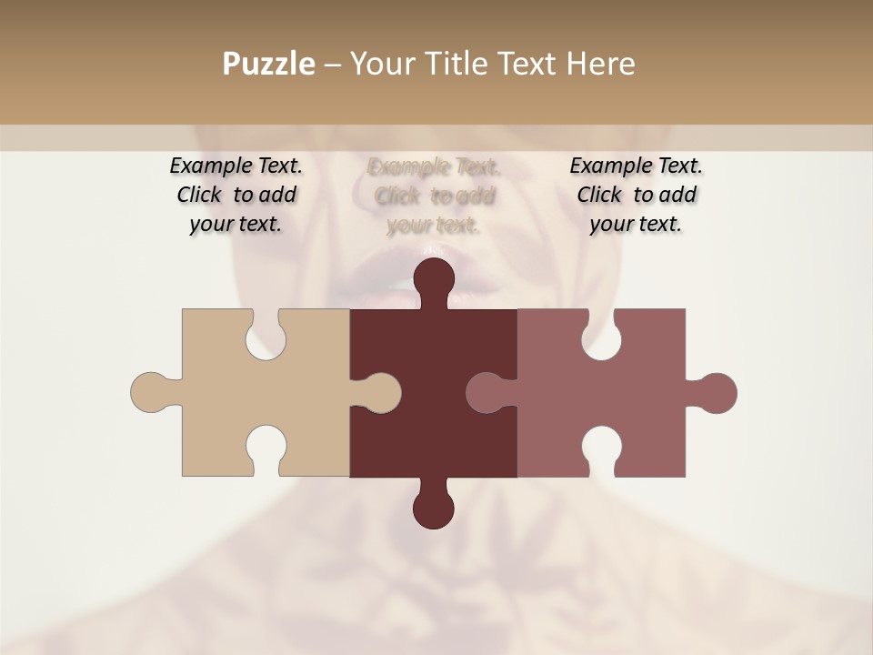 Lace Cute Glamour PowerPoint Template