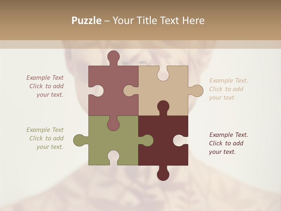 Lace Cute Glamour PowerPoint Template