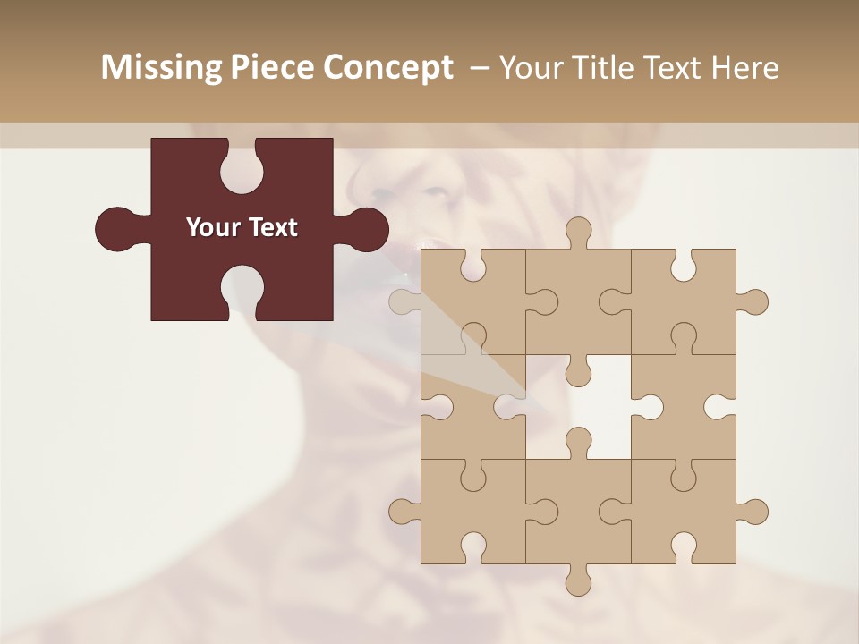 Lace Cute Glamour PowerPoint Template