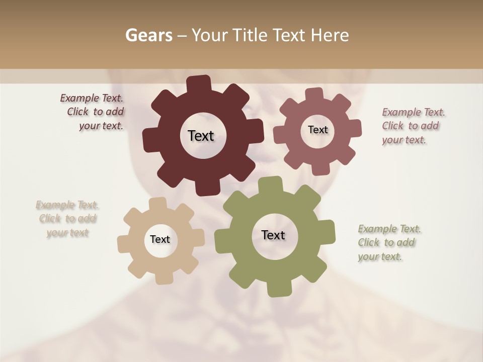 Lace Cute Glamour PowerPoint Template