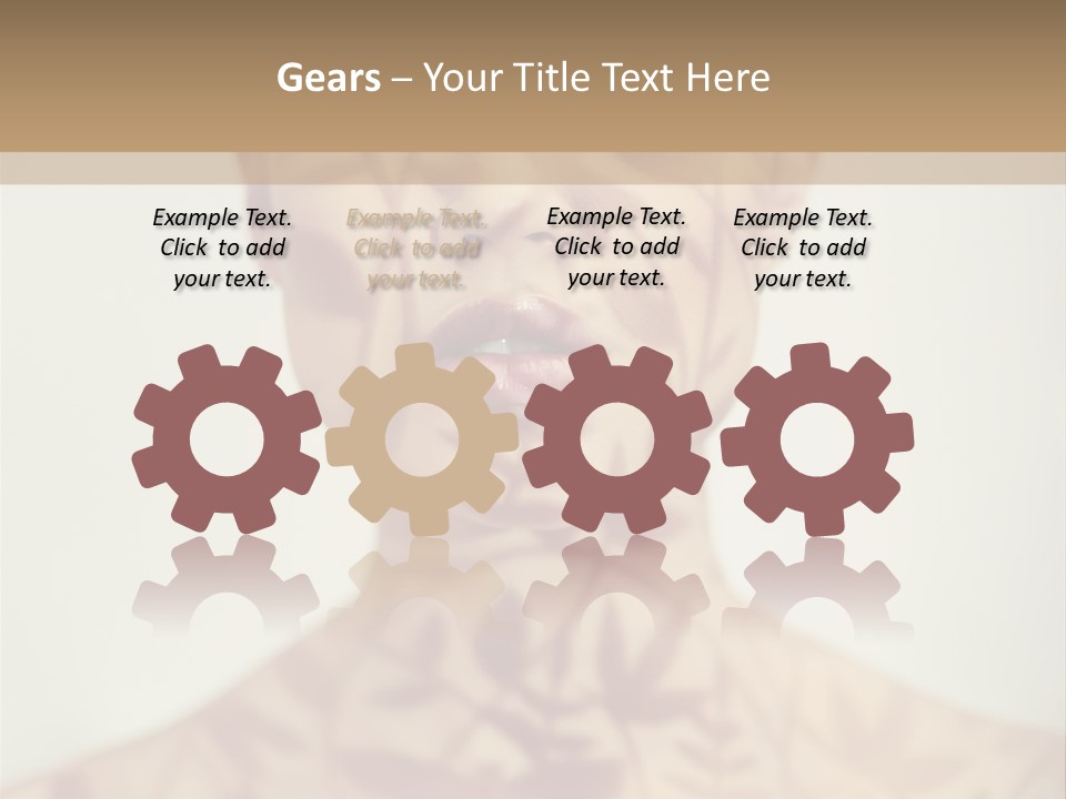 Lace Cute Glamour PowerPoint Template