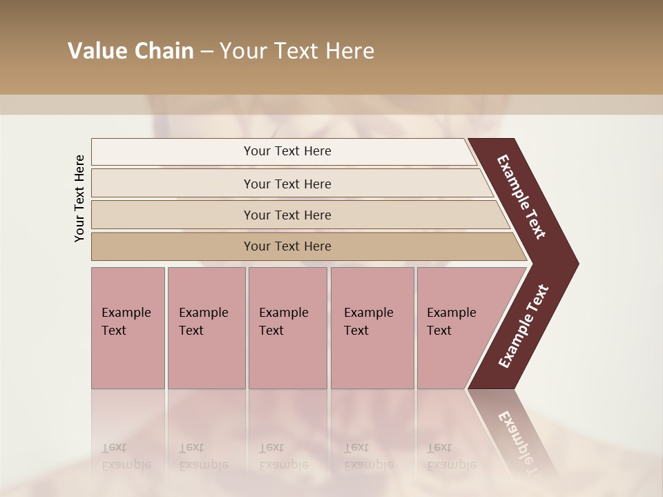 Lace Cute Glamour PowerPoint Template