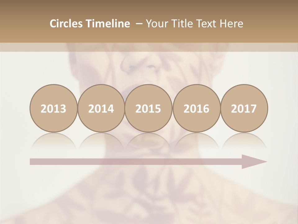 Lace Cute Glamour PowerPoint Template