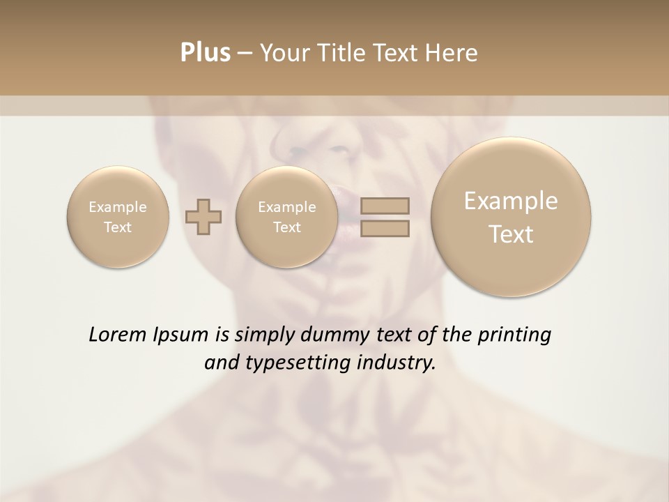 Lace Cute Glamour PowerPoint Template