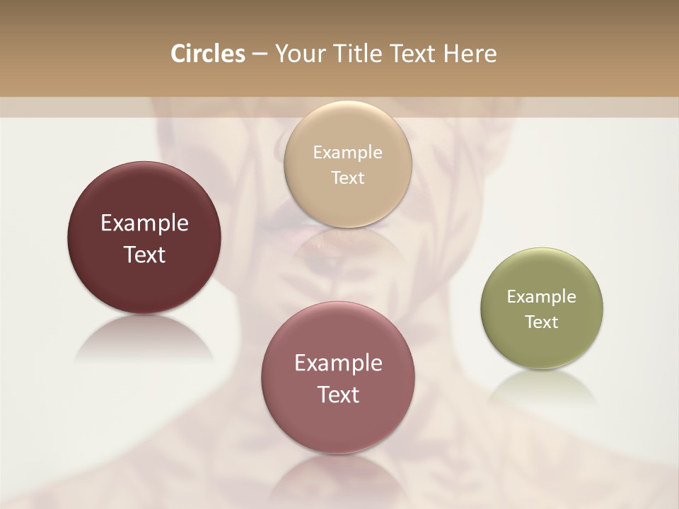 Lace Cute Glamour PowerPoint Template