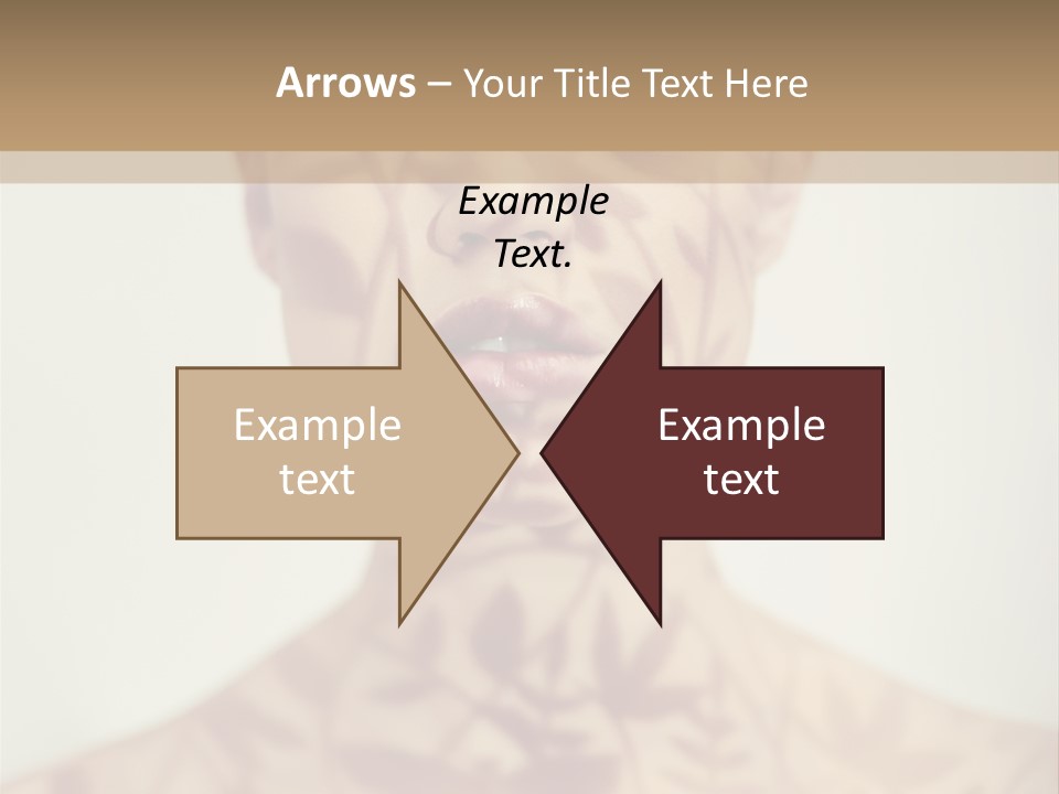 Lace Cute Glamour PowerPoint Template