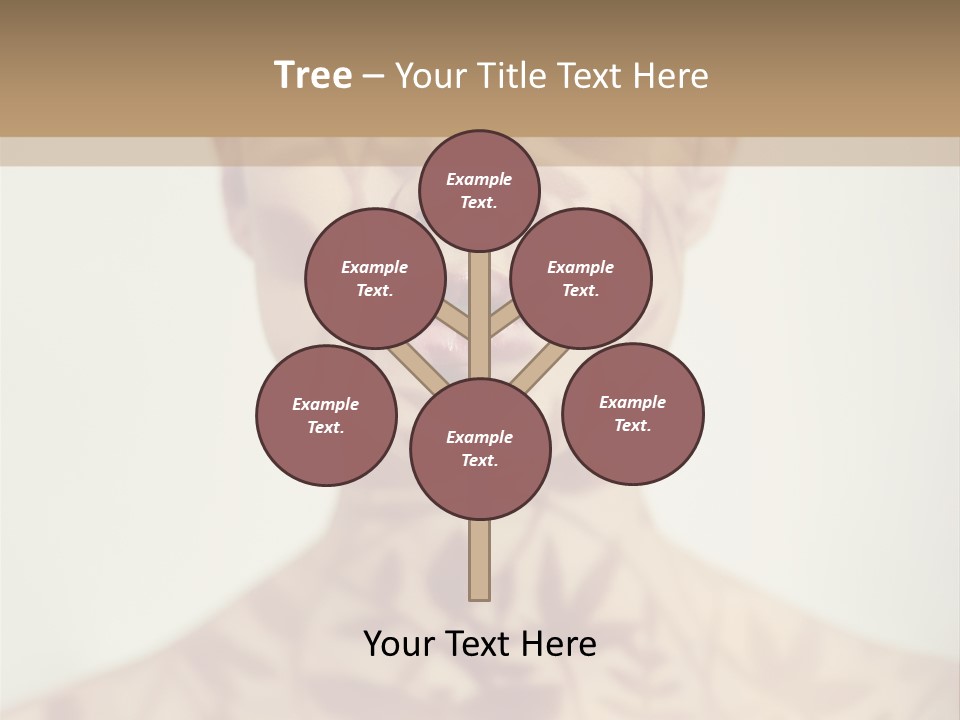 Lace Cute Glamour PowerPoint Template