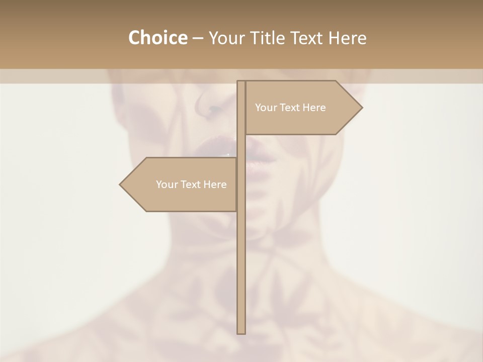 Lace Cute Glamour PowerPoint Template