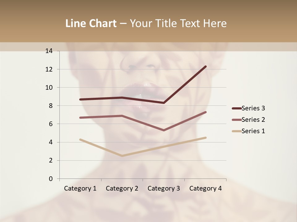 Lace Cute Glamour PowerPoint Template