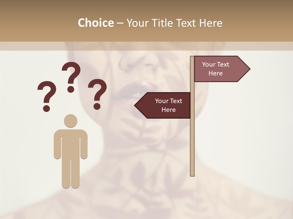 Lace Cute Glamour PowerPoint Template