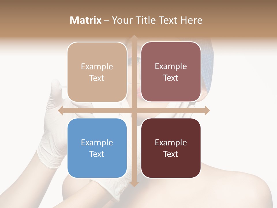 Cosmetic Beauty Needle PowerPoint Template