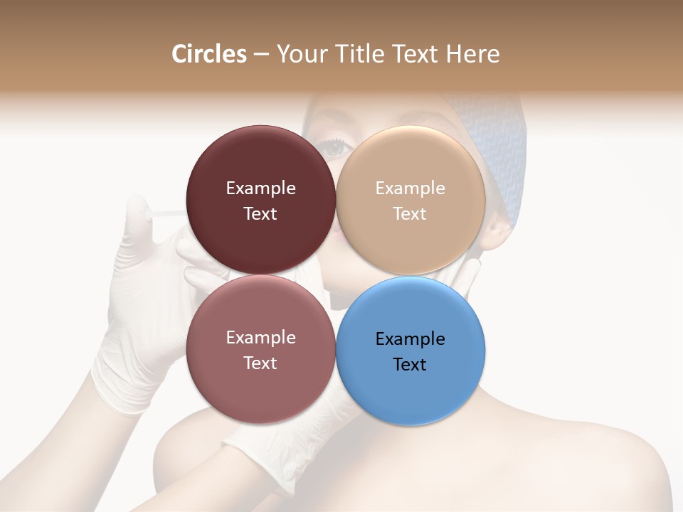 Cosmetic Beauty Needle PowerPoint Template