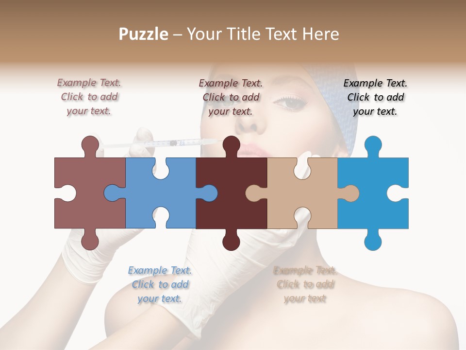 Cosmetic Beauty Needle PowerPoint Template