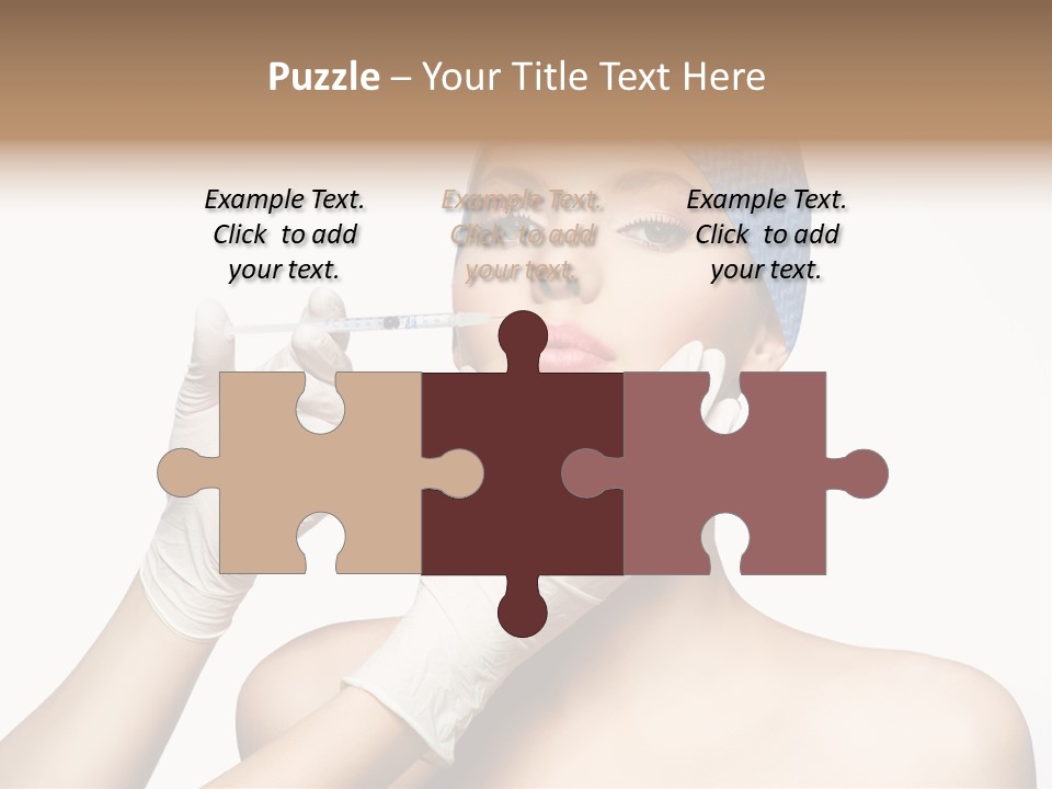 Cosmetic Beauty Needle PowerPoint Template