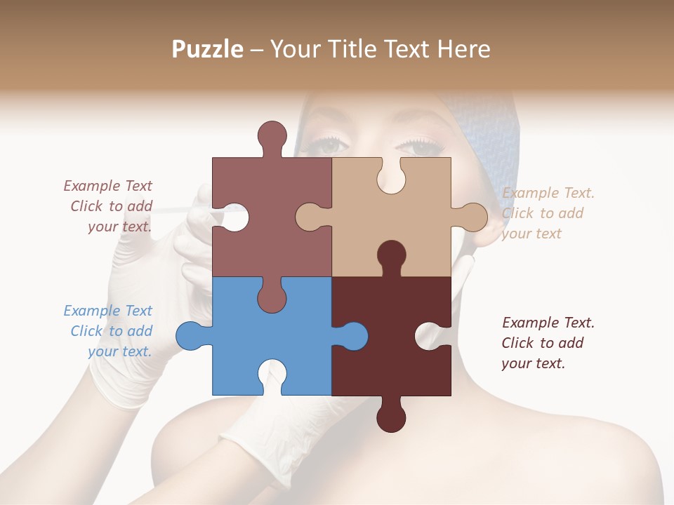 Cosmetic Beauty Needle PowerPoint Template